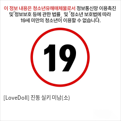 [LoveDoll] 진동 실키 미남(소)