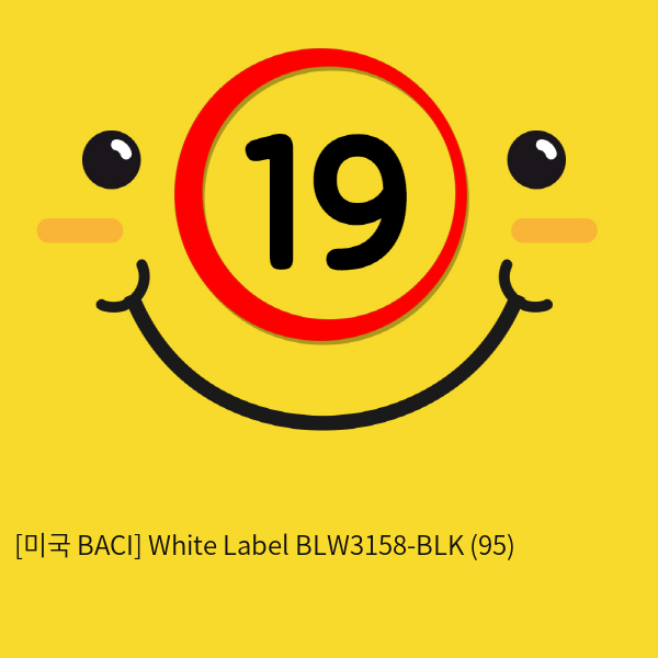 [미국 BACI] White Label BLW3158-BLK (95)